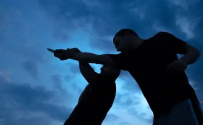 önvédelem ninjutsu kés