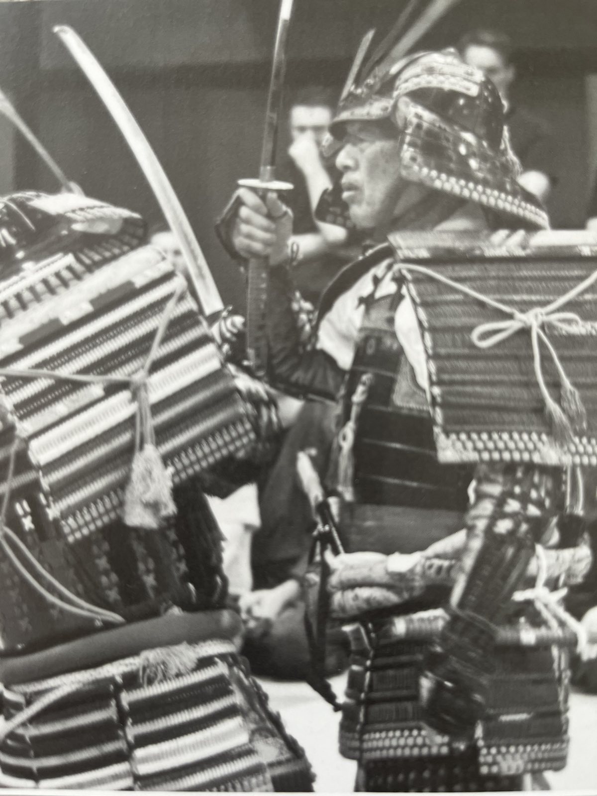 szamuráj harc páncél